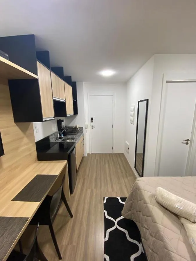 Studio Silencioso E Encantador No Bras/Piscina Apartamento São Paulo 0*,